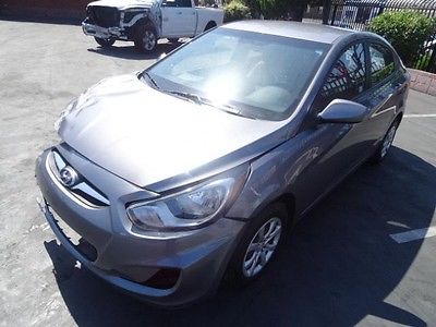 Hyundai : Accent GLS 2014 hyundai accent gls repairable salvage wrecked damaged fixable save project