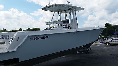 2010 Contender 35T Center Console Offshore Fishing Boat Twin Yamaha 350 HP 330h