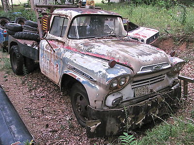 Chevrolet : Other Pickups 1959 chevy viking 40 wrecker tow truck vintage