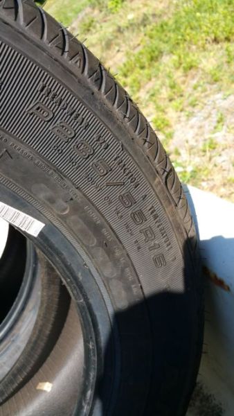 Goodyear 235 brand new tires, 2