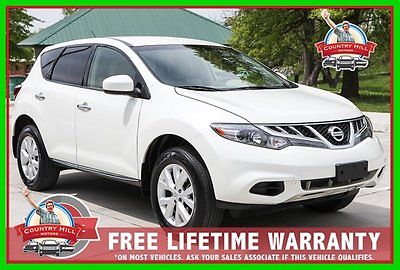 Nissan : Murano SL AWD 2013 sl bose suv awd 4 x 4 pearl chrome 1 owner reserve safe clean cheap