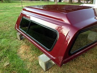 Fiberglass Canopy for Shortbed GMC/Chevy Pickup