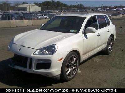 Porsche : Cayenne TURBO 2008 porsche cayenne turbo sport utility 4 door 4.8 l for sale salvage title