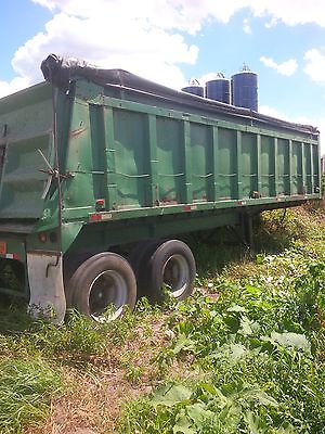 1974 Bobko 28 ft. Steel dump trailer