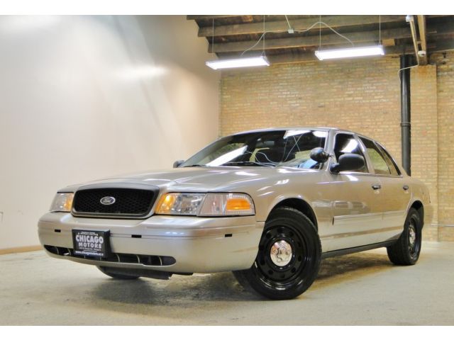 Ford : Crown Victoria P7B POLICE 2011 crown vic p 7 b police 119 k hwy miles beige county sheriff nice clean