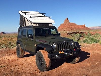 Jeep : Wrangler Hardrock Eddition 2015 wrangler hardrock rubicon ursa minor j 30 rooftop tent expedition camper