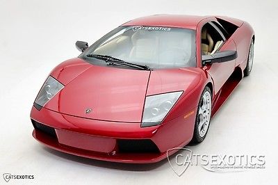 Lamborghini : Murcielago Base Coupe 2-Door Rosso Vic - 6 Speed Manual - Major Service Just Completed - Newer Clutch -