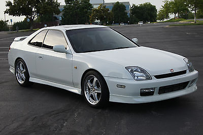 Honda : Prelude 1998 white honda prelude turbo 18 k miles 400 hp dealer professionally built