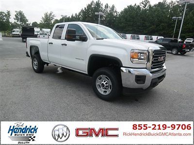 GMC : Sierra 2500 2WD Double Cab 144.2 2 wd double cab 144.2 new 4 dr automatic 6.0 l 8 cyl summit wht