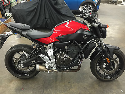 Yamaha : FZ 2015 yamaha fz 07 naked street fighter perfect shape only 519 miles fz 7