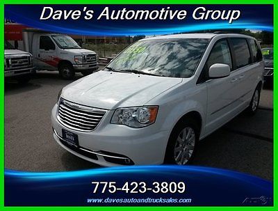 Chrysler : Town & Country Touring Used 14 Chrysler Town & Country Touring 3.6L V6 Minivan Leather Quad Seat DVD