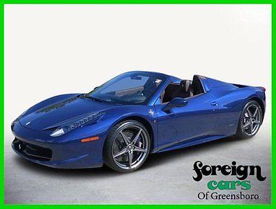 Ferrari : 458 #FERRARIGREENSBORO #FOREIGNCARSITALIA NO.1 FERRARI 2013 used 4.5 l v 8 32 v automatic rwd tour de france on ciocollato interior