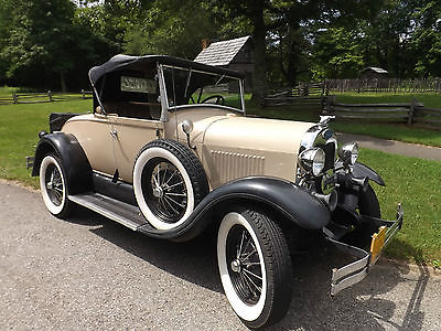 Ford : Model A Base 1930 ford model a special delux