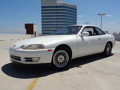 Lexus : SC Lexus SC400 Coupe 1992 lexus sc 400 coupe automatic pearl white clean low miles 91 k needs minor