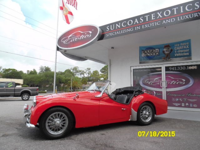 Triumph : Other TR3A 1959 tr 3 a convertilbe 4 speed in collector condition