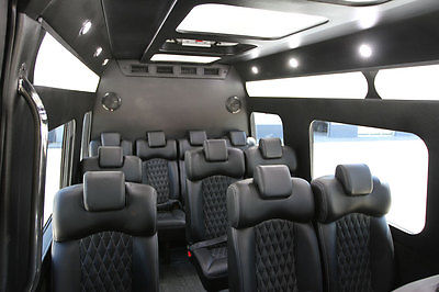 Mercedes-Benz : Sprinter Shuttle Bus  2015 mercedes benz sprinter 3500 shuttle 13 2 passengers black black