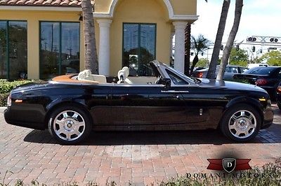 Rolls-Royce : Phantom Drophead Coupe Convertible 2-Door LOW AS $1795 MO. W/A/C, TWO OWNER, F&R CAMERA, LOADED!!
