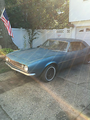 Chevrolet : Camaro chrome 1967 camaro 6 cld auto barn find org owner