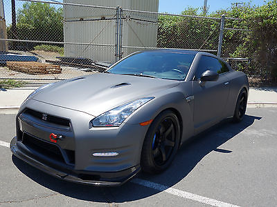 Nissan : GT-R Premium Coupe 2-Door HIGHLY MODIFIED CUSTOM GT-R  MATTE CHARCOAL WRAP WITH ADVAN RACING FORGED WHEEL
