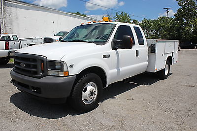 Ford : F-350 XL EXCAB 4X2 V10 AUTO KNAPHEIDE UTILITY CLEAN SOUTHERN DUALLY UTILITY BED! MUNICIPAL FLEET LEASE!LOW MILES 104K ! SAVE $