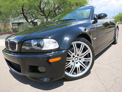 BMW : M3 Convertible Only 30k Original Miles All Stock MINT SMG Heated Seats Rare 2005 2006 2003 e46
