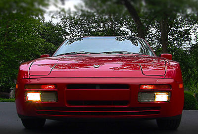 Porsche : 944 S2 trim 1990 944 s 2 coupe guards red very good condition good rubber clean