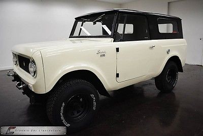 International Harvester : Scout See detailed listing below Beautiful 1962 International Scout