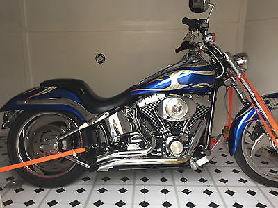 Harley-Davidson : Softail 2003 anniversary edition custom harley davidson softtail deuce