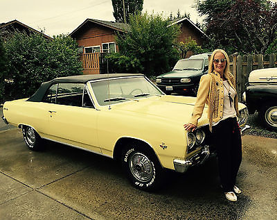 Chevrolet : Chevelle Super Sport Spectacular Restored 1965 Malibu SS Convertible 4 Speed - VIDEO!