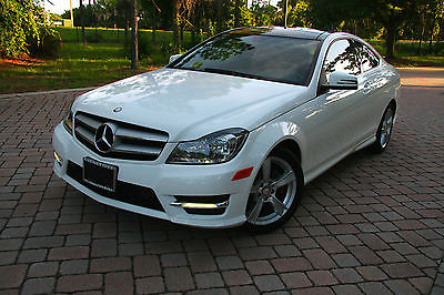 Mercedes-Benz : C-Class C250 2013 mercedes benz c 250 coupe panorama roof leather navigation turbo bluetooth