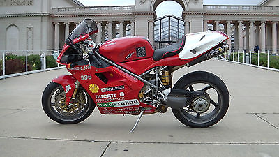 Ducati : Superbike 2001 ducati 996 monoposto 75 yr anniversary superbike red w aftermarket upgrades