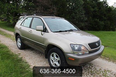 Lexus : RX Base Sport Utility 4-Door 2000 used 3 l v 6 24 v automatic awd suv moonroof premium leather loaded clean nice