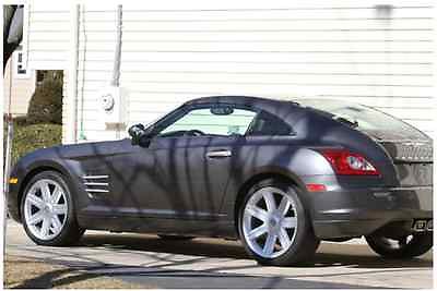 Chrysler : Crossfire Base Coupe 2-Door 2004 chrysler crossfire coupe gray on gray 29 000 pampered miles