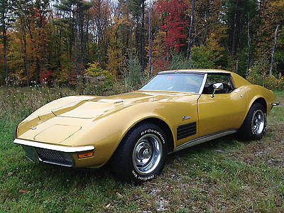 Chevrolet : Corvette 454, 4 speed 1971 corvette 454 4 speed