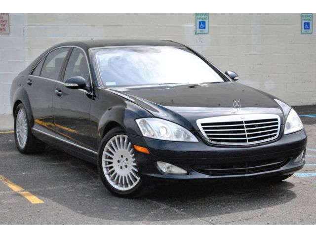 Mercedes-Benz : S-Class S550 2008 mercedes benz s 550 blue black loaded w p 2 package rear seat package