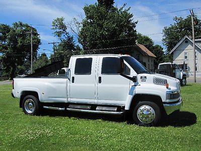Chevrolet : Other Pickups C4500 CREW CAB W/ MONROE PICKUP BOX 2004 chevrolet kodiak c 4500 crew cab monroe pickup bed duramax diesel only 22 k