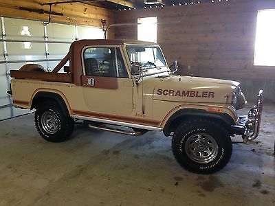 Jeep : CJ Scrambler Laredo 1981 jeep scrambler cj 8 laredo original