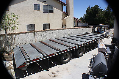 Hydraulic 10-Roller 25' Flatbed Trailer - Complete Delivery System!
