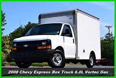 Chevrolet : Express Box Truck 08 chevrolet express cutaway box van 6.0 l v 8 vortec gas used reading chevy gmc