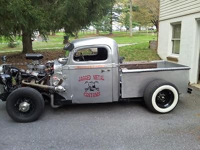 Ford : Other Pickups 1938 ford truck ratrod truck silver