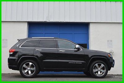 Jeep : Grand Cherokee Overland N0T Limited 4WD 4X4 3.6L Loaded 10k Mls Repairable Rebuildable Salvage Lot Drives Great Project Builder Fixer Wrecked