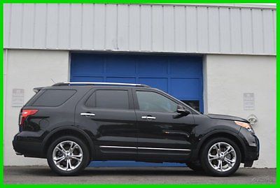 Ford : Explorer LIMITED AWD 4WD LEATHER SYNC SONY 3rd SEAT LOADED Repairable Rebuildable Salvage Lot Drives Great Project Builder Fixer Wrecked