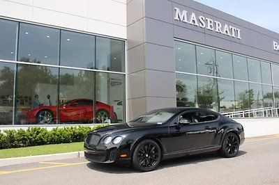 Bentley : Continental GT Supersports Super Sports 4 Four Comfort Seats Comfort Seat 4-Place Embroidered Emblems Lumbar Mulliner Jewel Power Boot 20