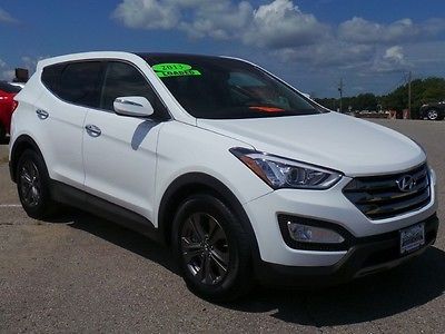 Hyundai : Santa Fe Sport Leather Navigation Bluetooth Backup Camera ONE OWNER Power Auto Leather Heated Nav Navi Bluetooth Camera GPS CD Satellite Pearl