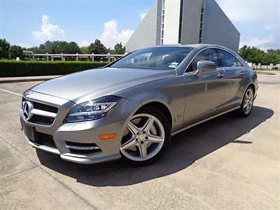 Mercedes-Benz : CLS-Class 4dr Coupe CLS550 RWD 14 cls 550 sport leather heated cooled seats sunroof nav wood trim rvrs cam