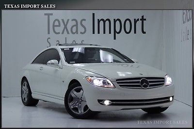 Mercedes-Benz : CL-Class CL600 V-12,ADAPTIVE CRUISE,WHITE/COGNAC 2008 cl 600 v 12 white cognac adaptive cruise must see we finance