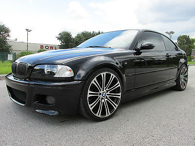 BMW : M3 Coupe 2004 bmw m 3 coupe 6 spd manual transmission 19 s no accidents black on black