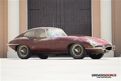 Jaguar : E-Type FHC 1966 jaguar e type series 1 4.2 l coupe exciting barn find very original