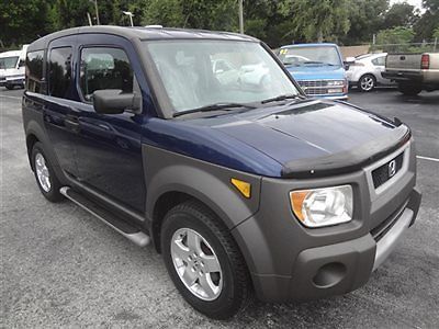 Honda : Element 4WD EX Automatic 2003 element ex 4 x 4 sports suv premium sound well maintained it shows warranty