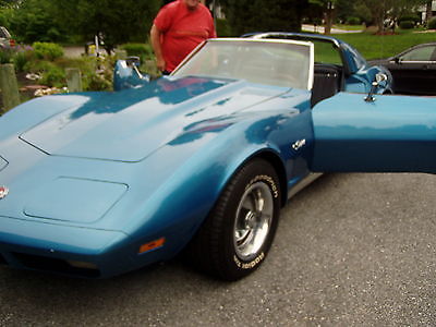 Chevrolet : Corvette T Tops 1974 cheverolet corvette z 28 motor automatic jennings trans new motor